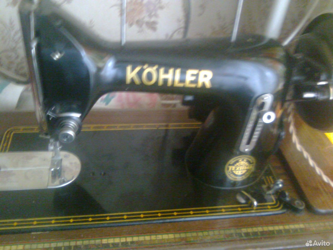 Немецкая швейная машинка kohler выпуска 1968
