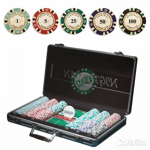 Набор Для Покера Casino Royale 300 Фишек