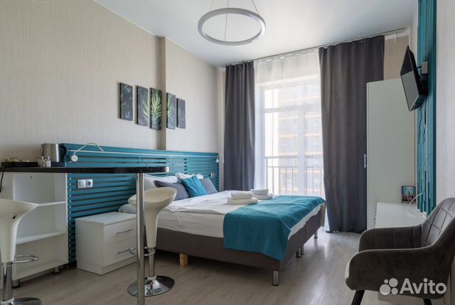 Квартира-студия, 25 м², 1 кровать
Квартира-студия, 25 м², 1 кровать