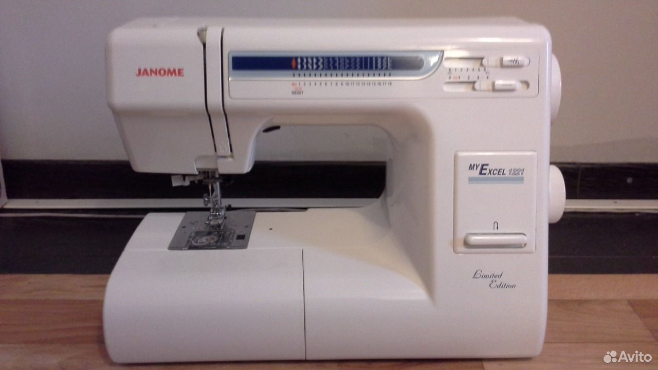 Janome my excel 1221 виды строчек