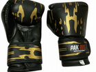 Детские боксерские перчатки Pak Rus, черно-золотые объявление продам