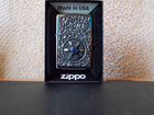 Zippo Viking Celtic Blue Wheel Emblem lighter объявление продам