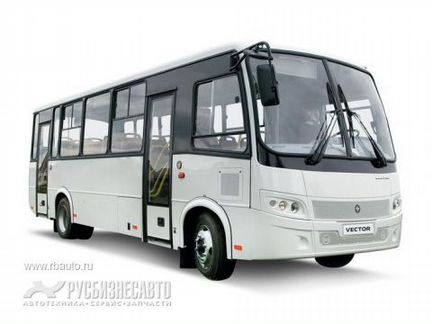 Новый автобус паз 320412-04 вектор