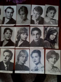 Фото актёров и актрис СССР