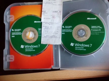 Windows 7 Домашняя расширенная (Лицензия)