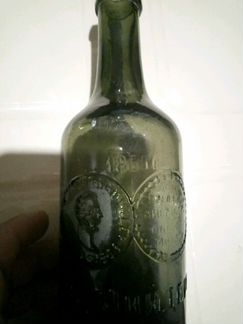 Бутылка из под минералки 1865г раритет
