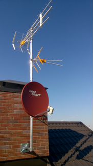 Установка тв антенн (DVB-T2),спутниковых,4G LTE