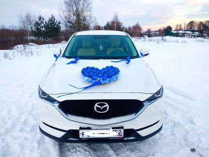 Авто на свадьбу Mazda CX-5, украшение в подарок