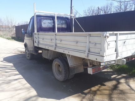 ГАЗ ГАЗель 3302 2.4 МТ, 1998, пикап
