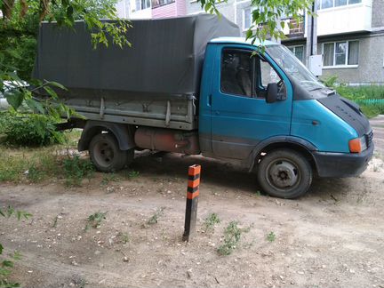 ГАЗ ГАЗель 3302 2.4 МТ, 1996, фургон