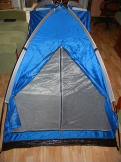 2-х местная палатка с дополнительной вентиляцией