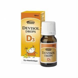 Витамин Д 3 из Финляндии Devisol drops D3