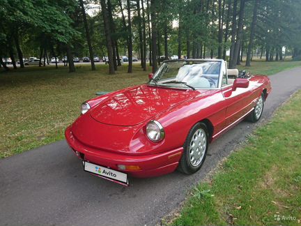 Alfa Romeo Spider 2.0 AT, 1992, 58 000 км
