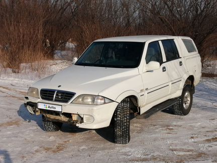 SsangYong Musso 2.9 МТ, 2005, 194 300 км