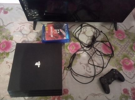 PlayStation 4 Pro Black 1TB + Игры