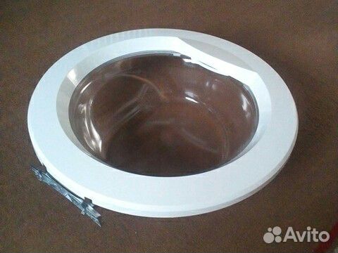 Люк стиральной машины, стекло, монтаж