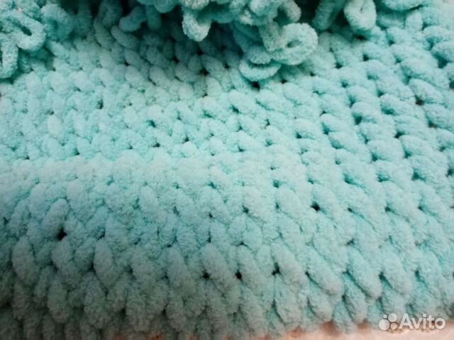 Шарф вязаный новый, пряжа Турция Подушки