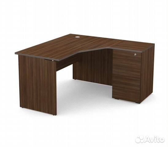 Стол Рабочее место с тумбой Дефо