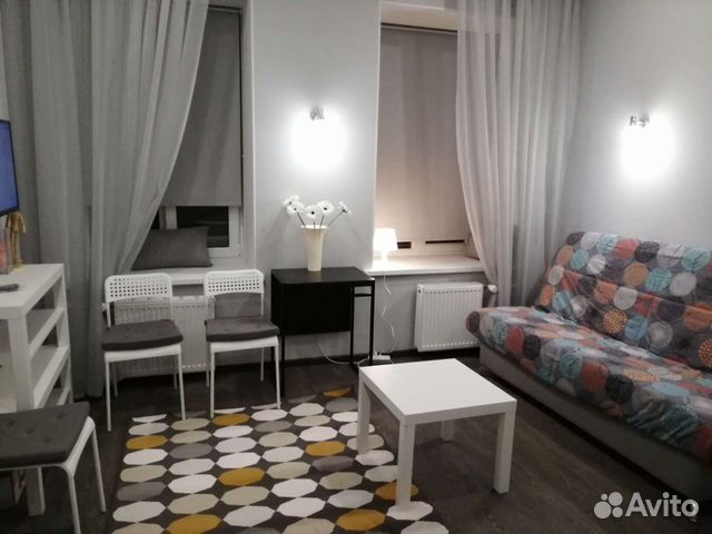 

Квартира-студия, 27 м², 2 кровати