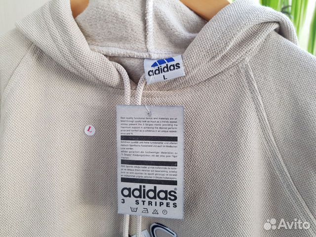 Худи с капюшоном Adidas equipment, р-р L, XXL