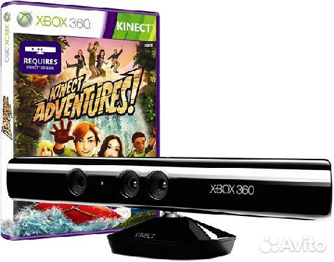 Microsoft Kinect (Кинект) Xbox 360 + Диск Kinekt A