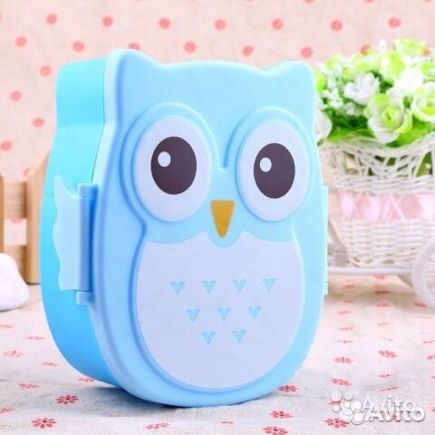 Ланчбокс голубой 