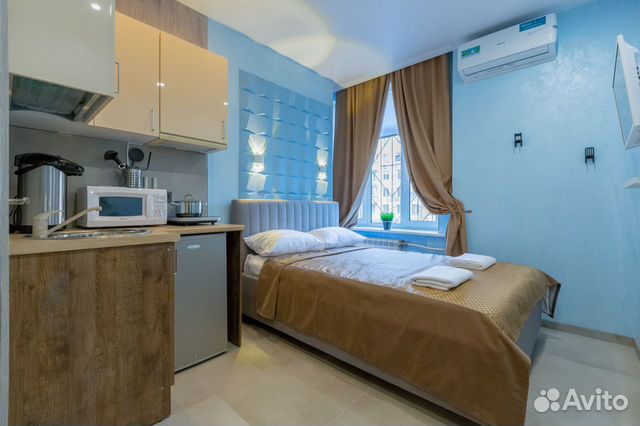 

Квартира-студия, 17 м², 1 кровать