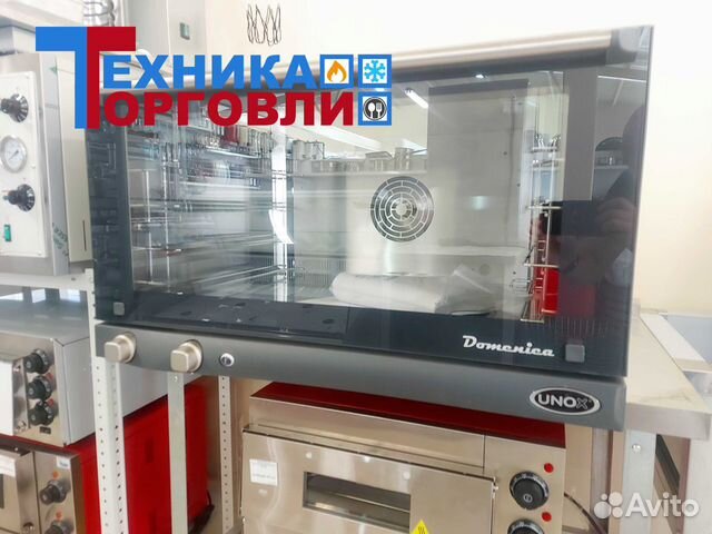 Конвекционная печь unox 4уровня 600х400