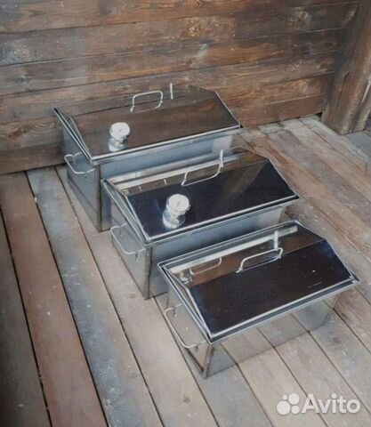 Коптильни с гидрозатвором нержавеющая сталь