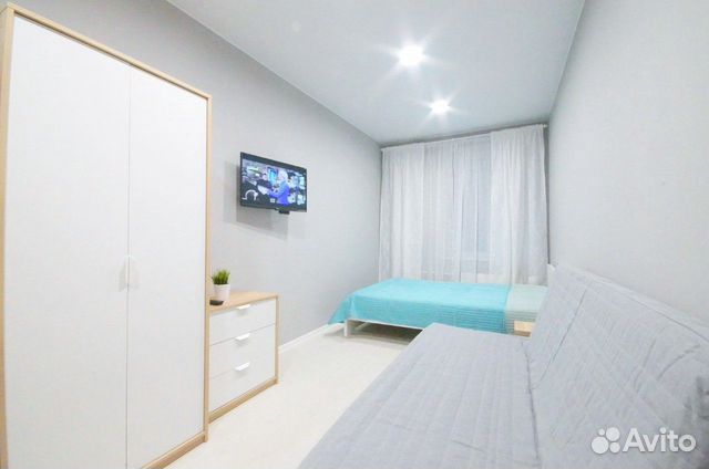 

1-к. квартира, 30 м², 2 кровати