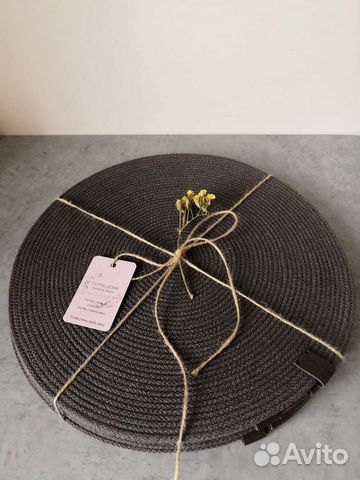 Круглые сервировочные салфетки, подтарельники