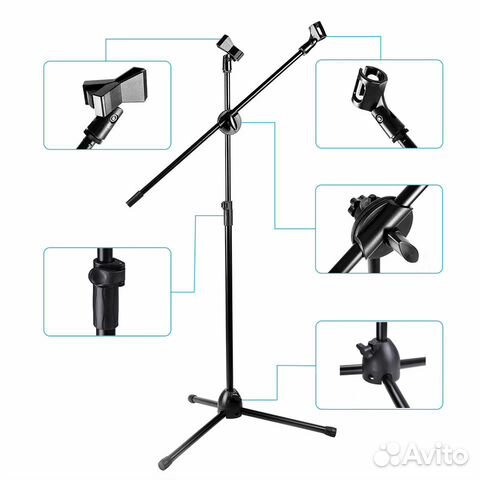 Стойка Журавль для Микрофона. Напольная