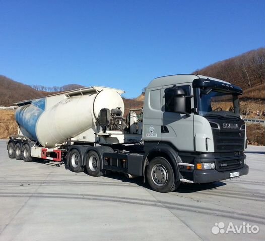 Услуги цементовоза, перевозка, доставка