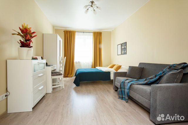 

1-к. квартира, 38,3 м², 3 кровати