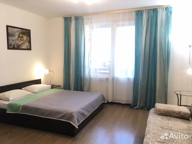 

Квартира-студия, 27 м², 2 кровати