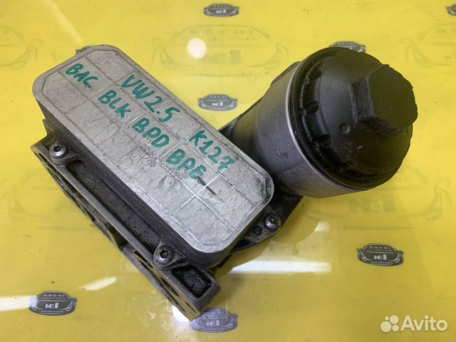 Корпус масленого фильтра volkswagen touareg 2003-2