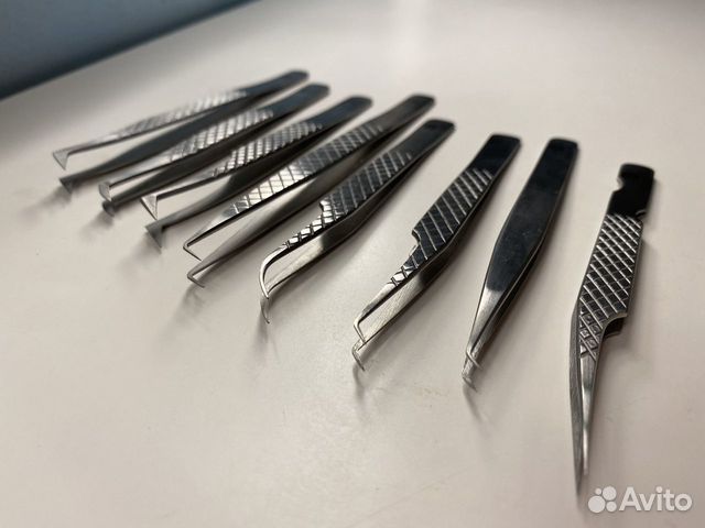 Пинцеты для наращивания ресниц