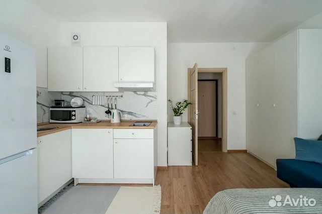 

Квартира-студия, 26 м², 2 кровати