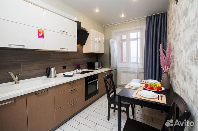 

1-к. квартира, 41 м², 2 кровати
