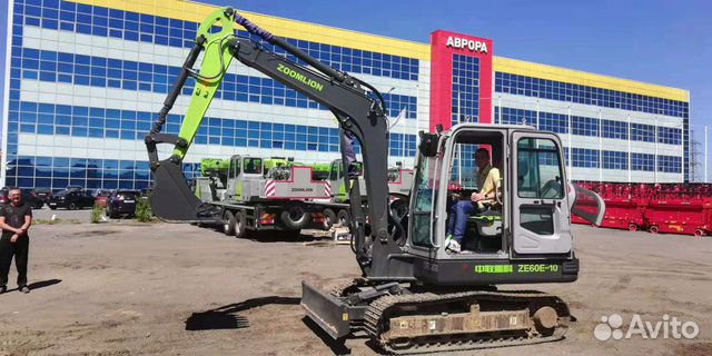 Гусеничный экскаватор Zoomlion ZE60E, 2023