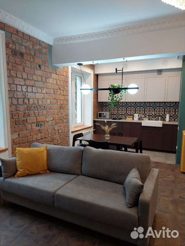 

1-к. квартира, 55 м², 2 кровати