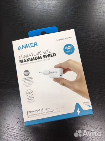 Anker powerport 3 nano 20 вт