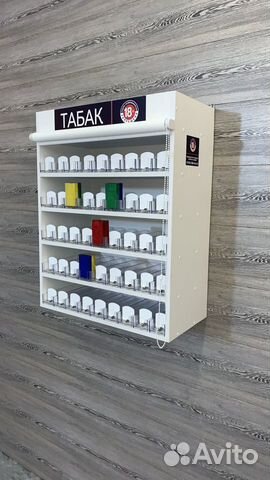 Подвесной табачный шкаф на 45 видов