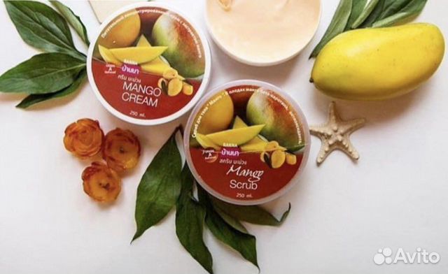 Скраб для тела с экстрактом манго 250 гр Таиланд