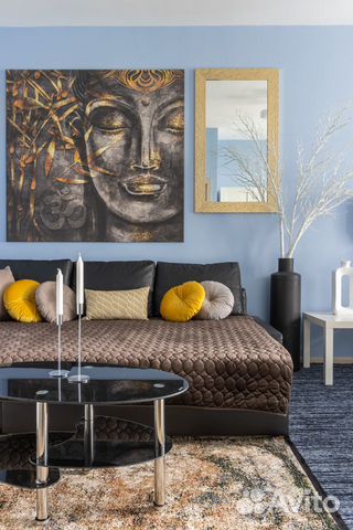 

1-к. квартира, 37 м², 2 кровати
