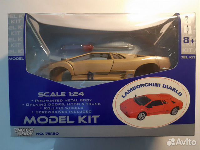 Сборная модель Lamborghini Diablo 1:24