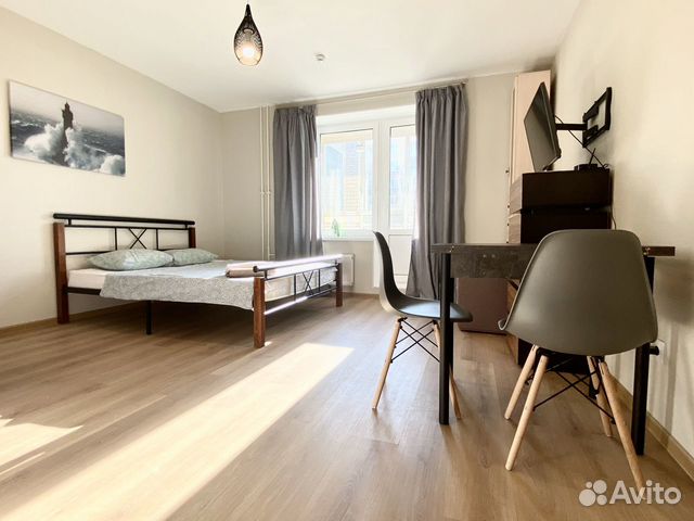 

Квартира-студия, 28 м², 1 кровать