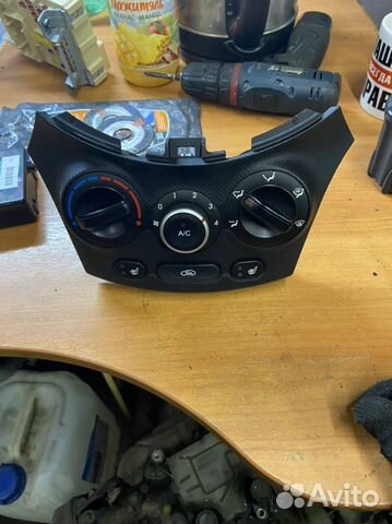 Блок управления печкой Hyundai Solaris