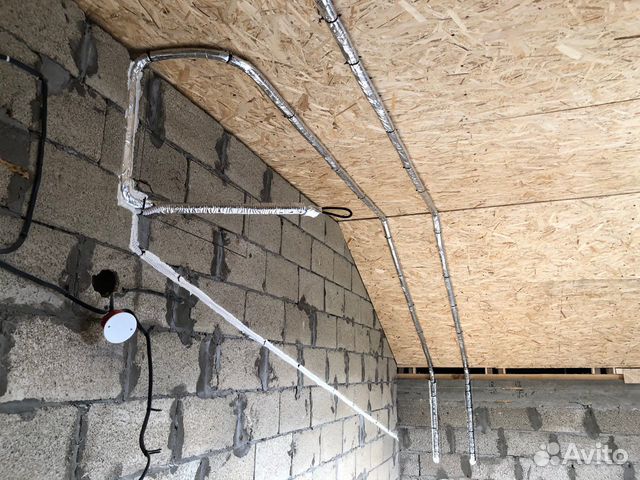 Закладка трассы под кондиционер