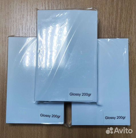 Фотобумага, глянцевая, 10х15, 200г/м2, 100 л